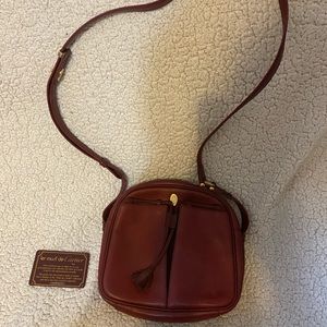 Cartier Bordeaux Leather Crossbody bag